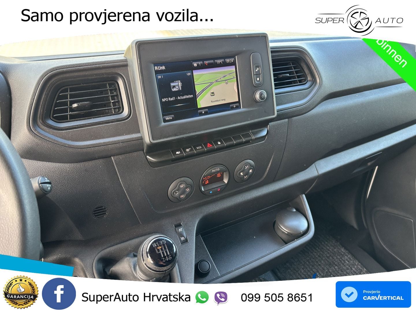 Renault Master T35 150 L3H2 Imperiaal + Trekhaak Kasten 150 KS