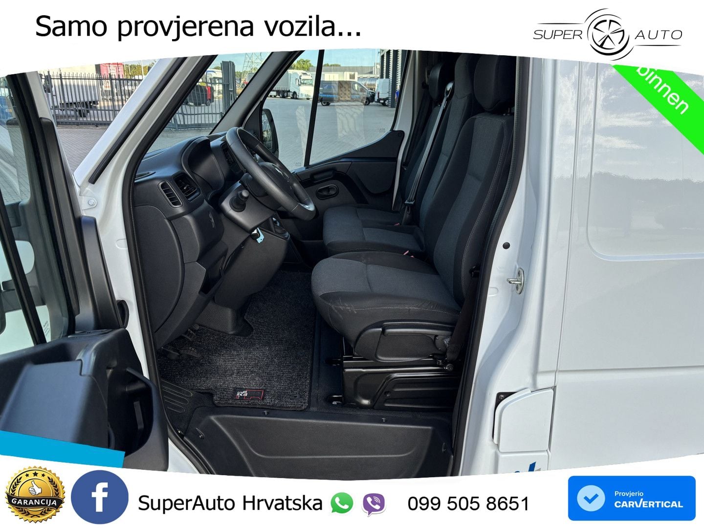 Renault Master T35 150 L3H2 Imperiaal + Trekhaak Kasten 150 KS