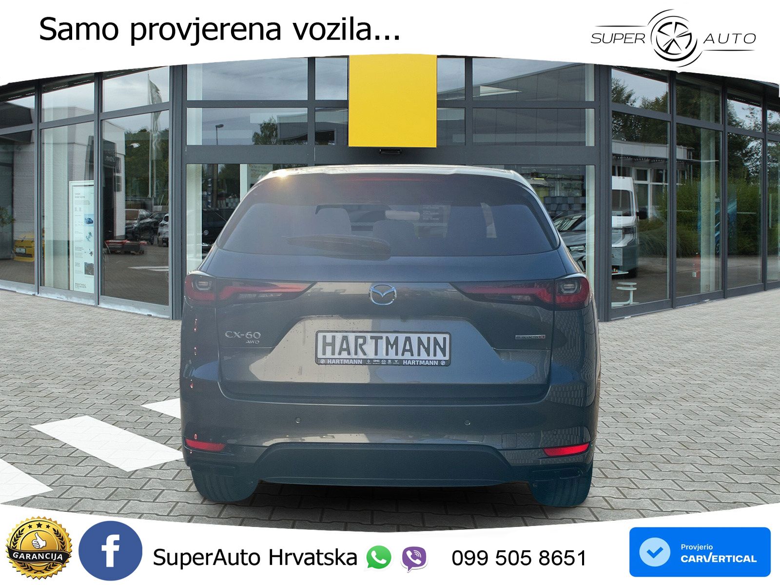 Mazda CX-60 3.3 e-Skyactiv D (254 KS) AWD Automatic ACC+HEAD+4xGR SJED+360+PANO