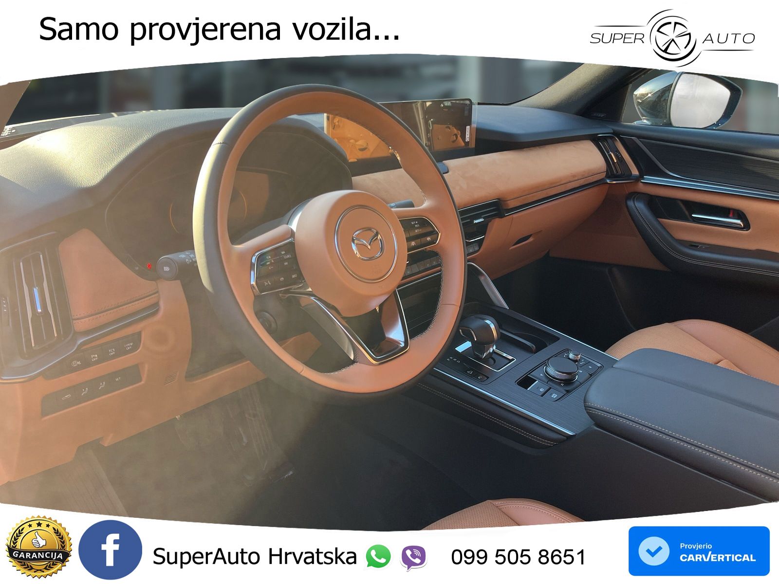 Mazda CX-60 3.3 e-Skyactiv D (254 KS) AWD Automatic ACC+HEAD+4xGR SJED+360+PANO