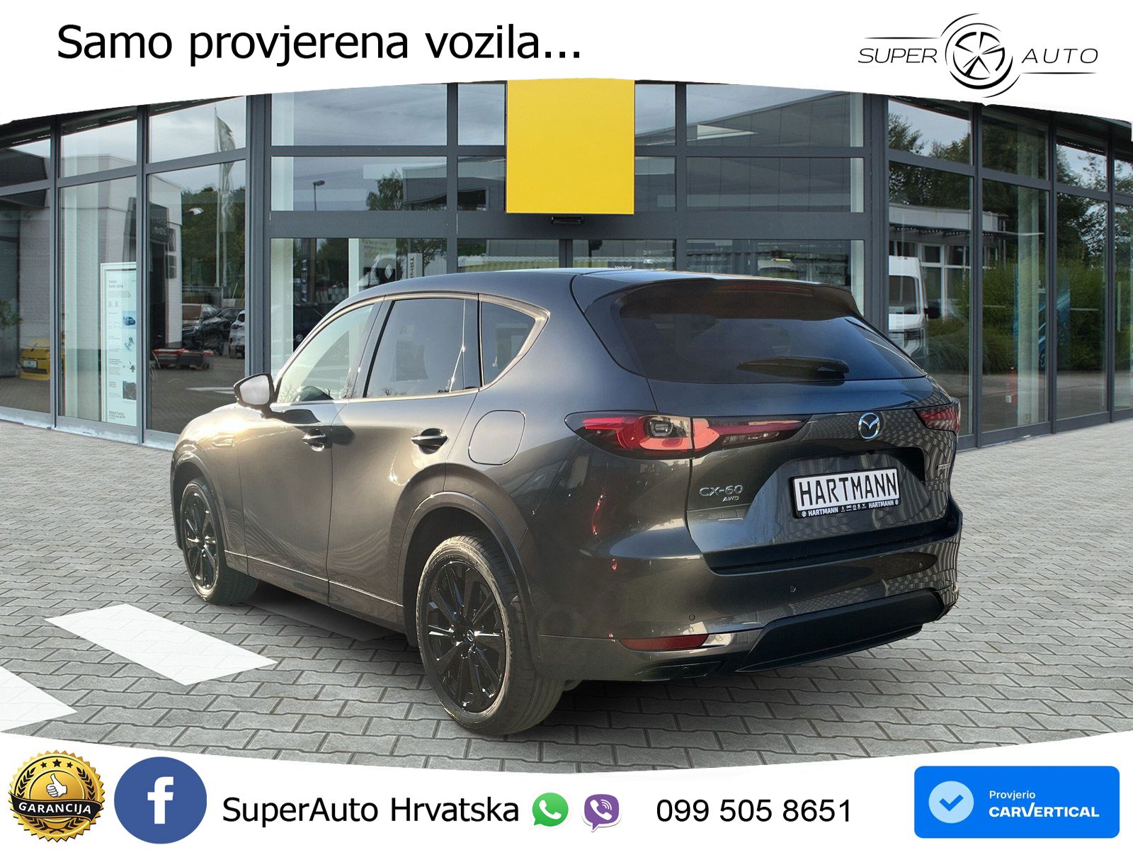 Mazda CX-60 3.3 e-Skyactiv D (254 KS) AWD Automatic ACC+HEAD+4xGR SJED+360+PANO