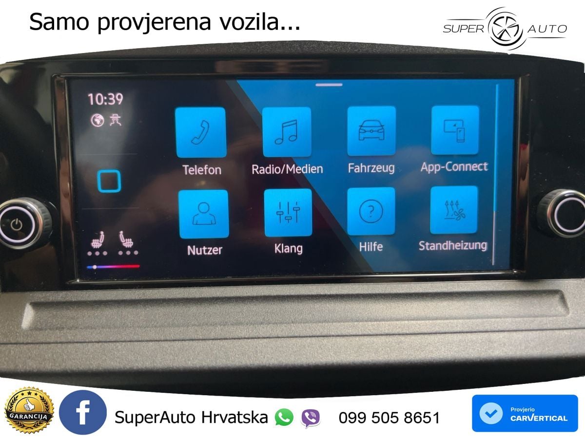Volkswagen Caddy Cargo 2.0 TDI DSG AHK SDHZ GRA AppConnect 122 KS