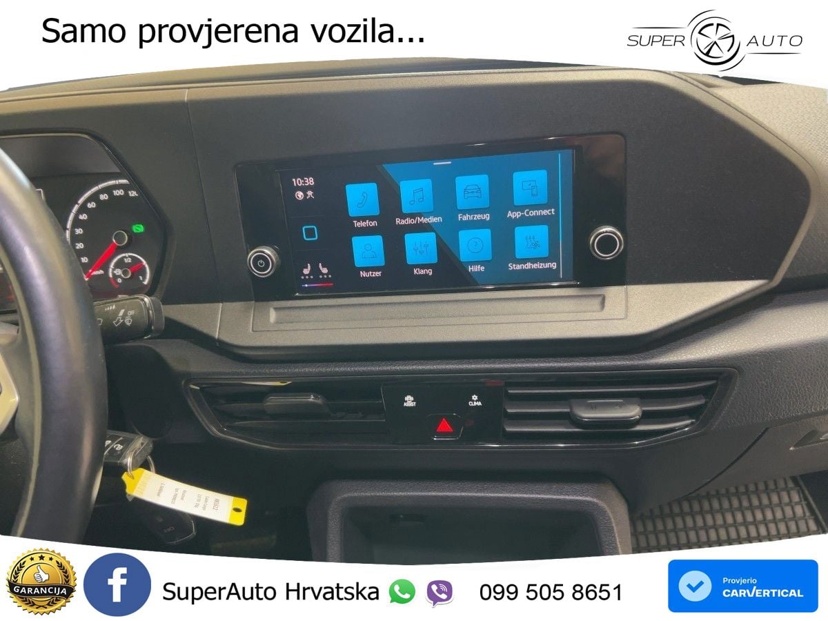 Volkswagen Caddy Cargo 2.0 TDI DSG AHK SDHZ GRA AppConnect 122 KS