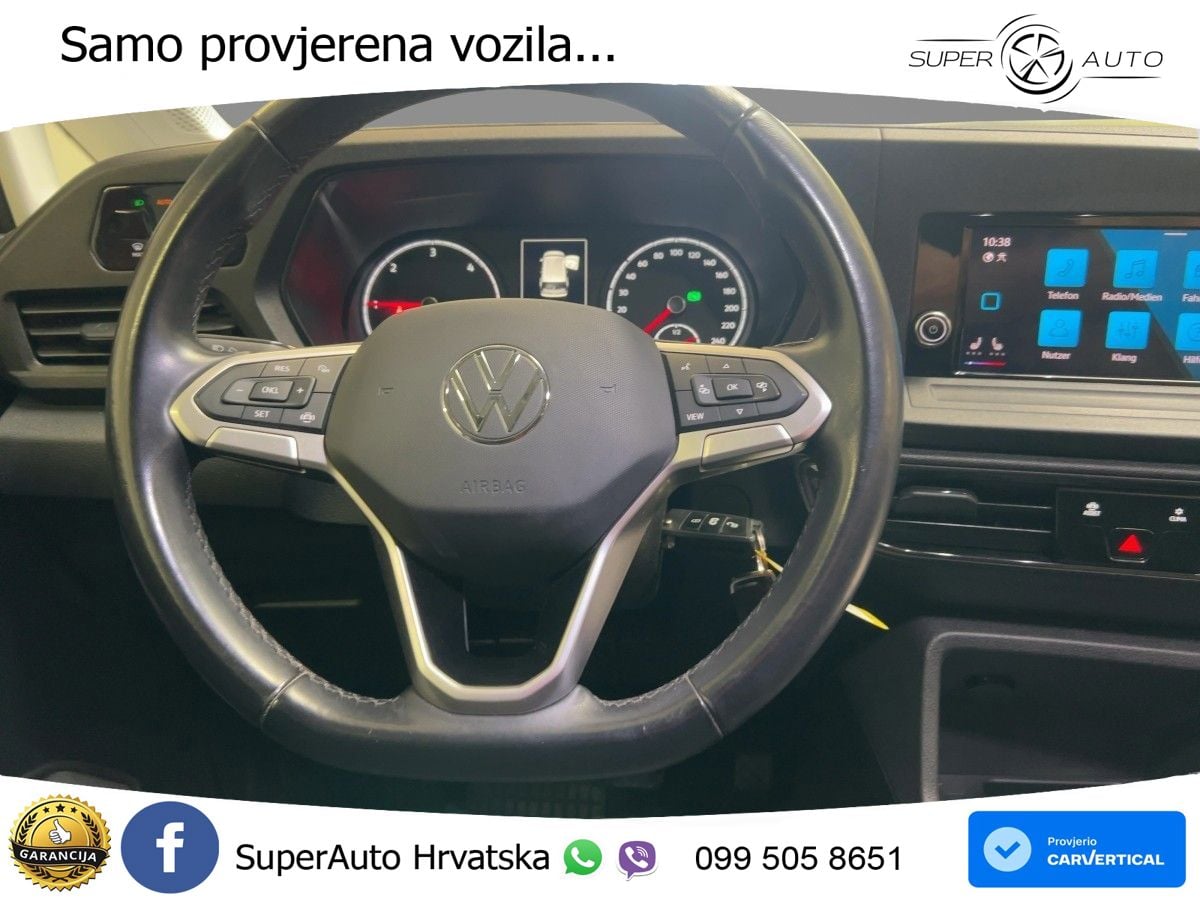 Volkswagen Caddy Cargo 2.0 TDI DSG AHK SDHZ GRA AppConnect 122 KS