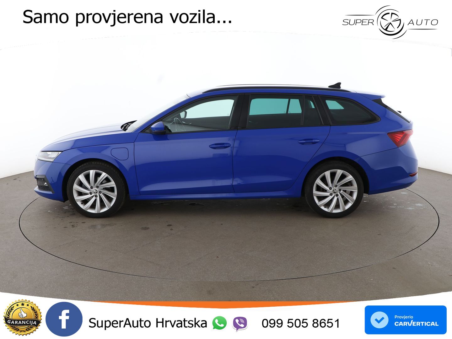 Škoda Octavia Combi iV 1.4 TSI (204 KS) DSG LED+GR SJED+ACC