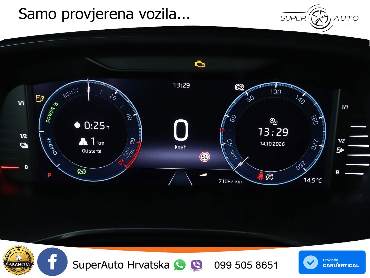 Škoda Octavia Combi iV 1.4 TSI (204 KS) DSG LED+GR SJED+ACC