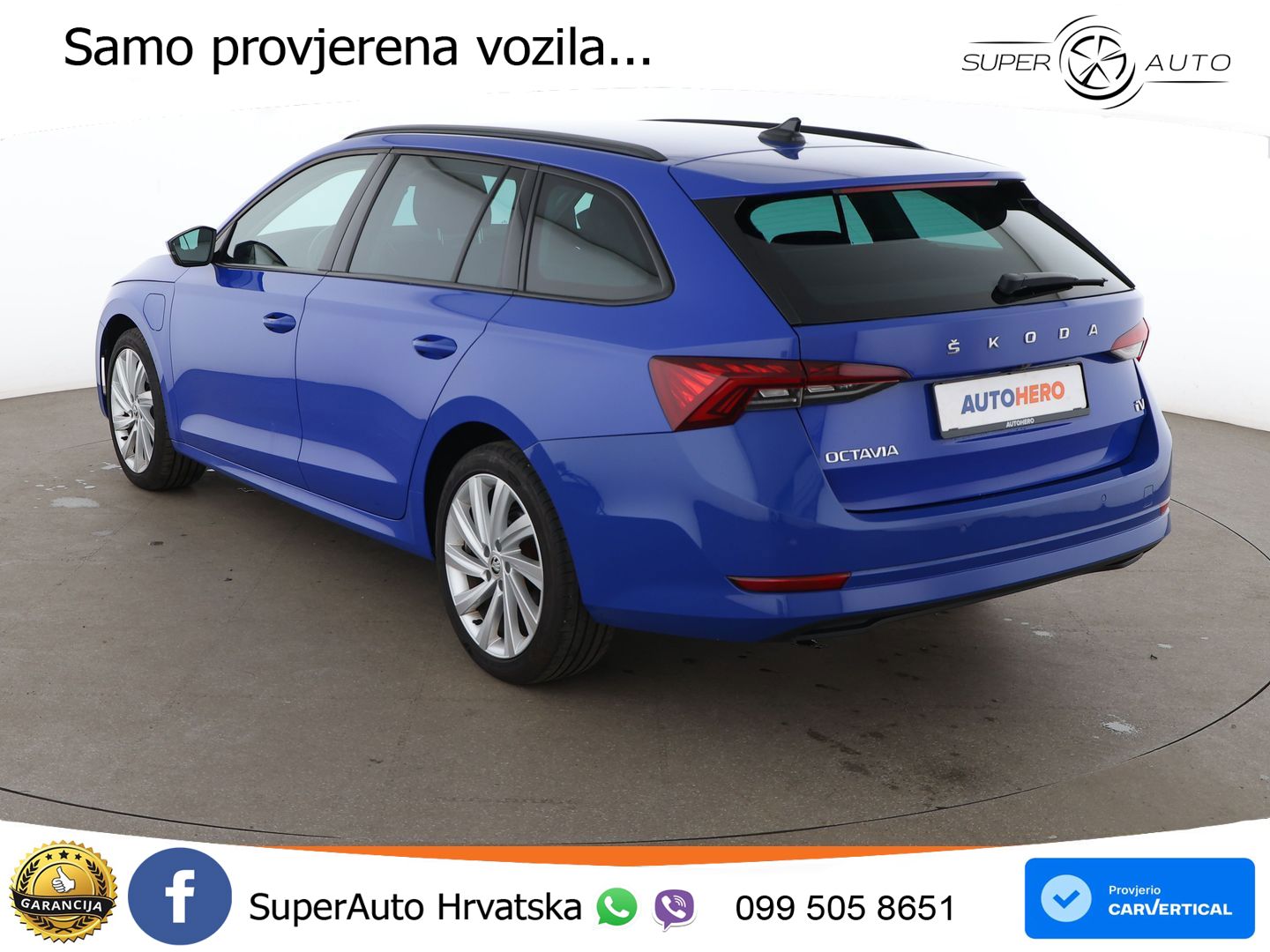 Škoda Octavia Combi iV 1.4 TSI (204 KS) DSG LED+GR SJED+ACC
