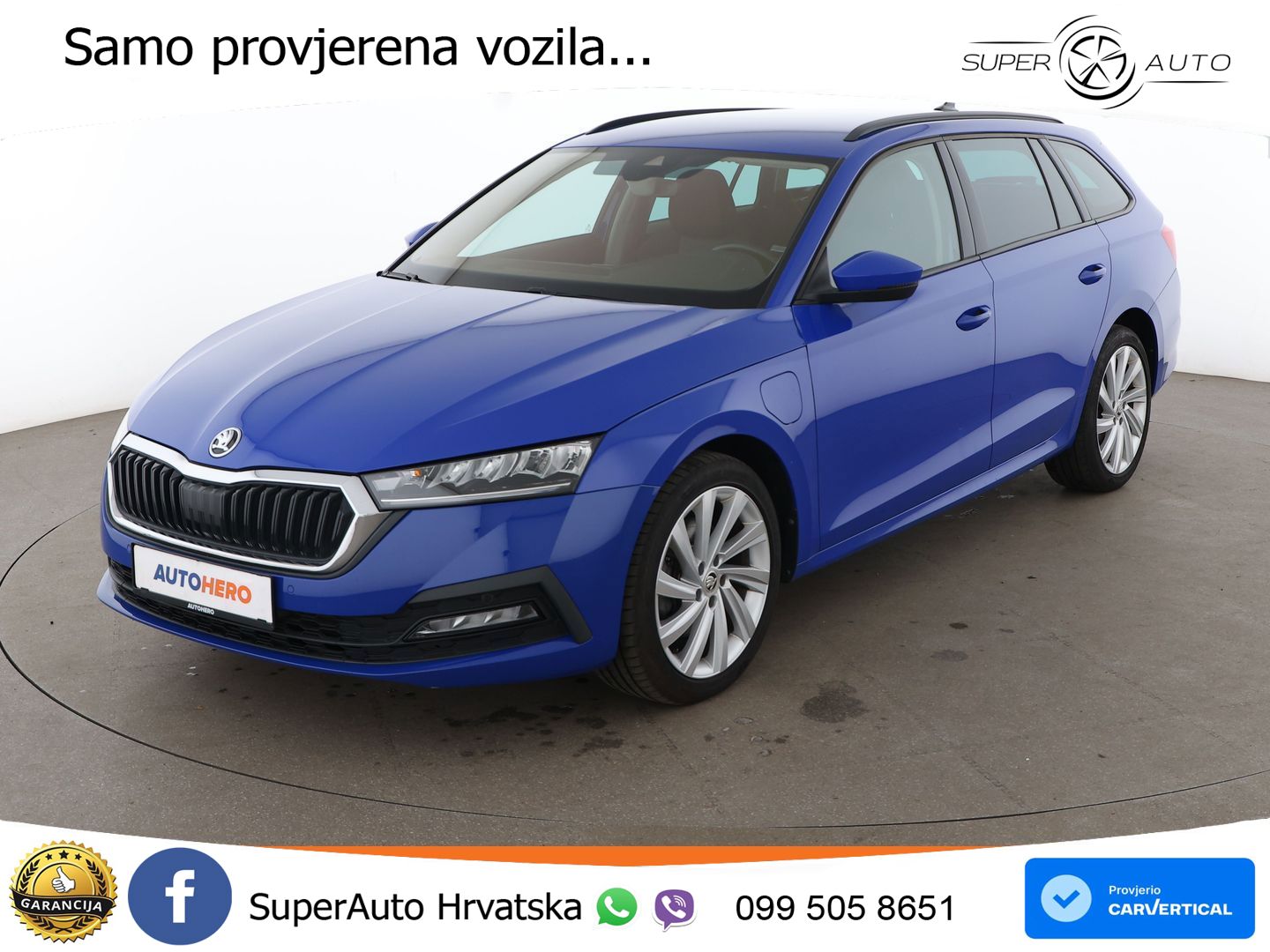 Škoda Octavia Combi iV 1.4 TSI (204 KS) DSG LED+GR SJED+ACC