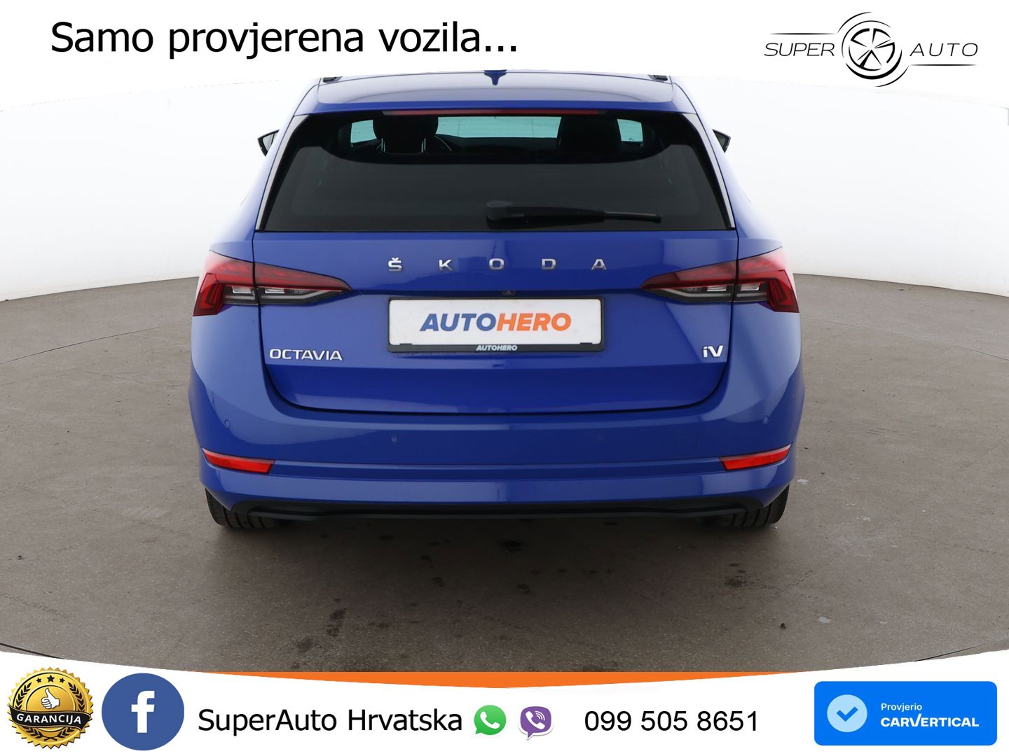Škoda Octavia Combi iV 1.4 TSI (204 KS) DSG LED+GR SJED+ACC