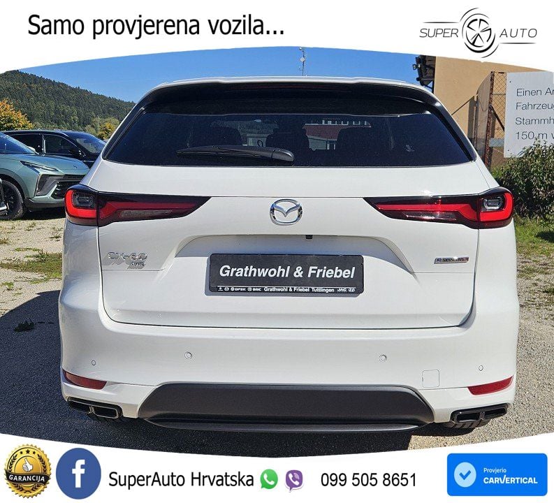 Mazda CX-60 3.3 e-Skyactiv D (254 KS) AWD Automatic MATRIX+GR SJED+KAM