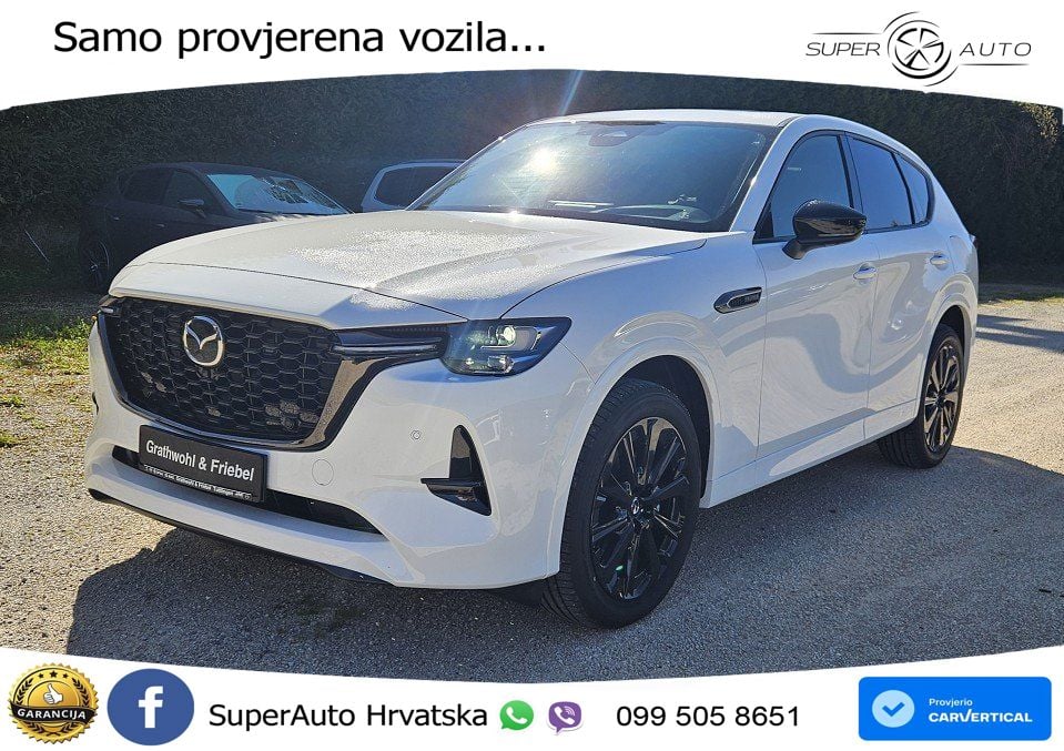 Mazda CX-60 3.3 e-Skyactiv D (254 KS) AWD Automatic MATRIX+GR SJED+KAM