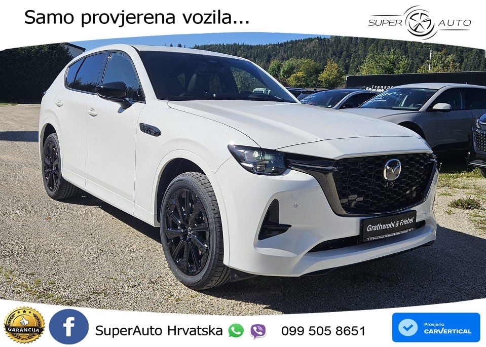 Mazda CX-60 3.3 e-Skyactiv D (254 KS) AWD Automatic MATRIX+GR SJED+KAM