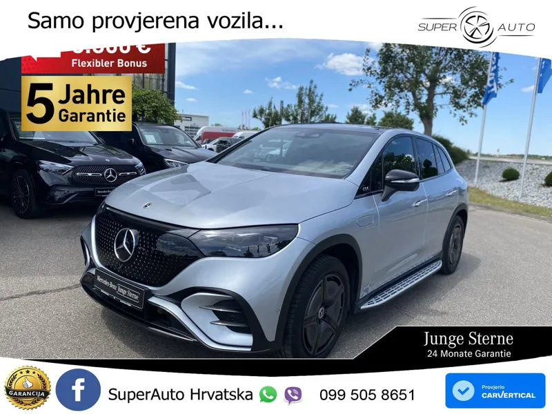 Mercedes EQE SUV 300 98 kWh (245 KS) AMG ACC+GR SJED+360+PANO