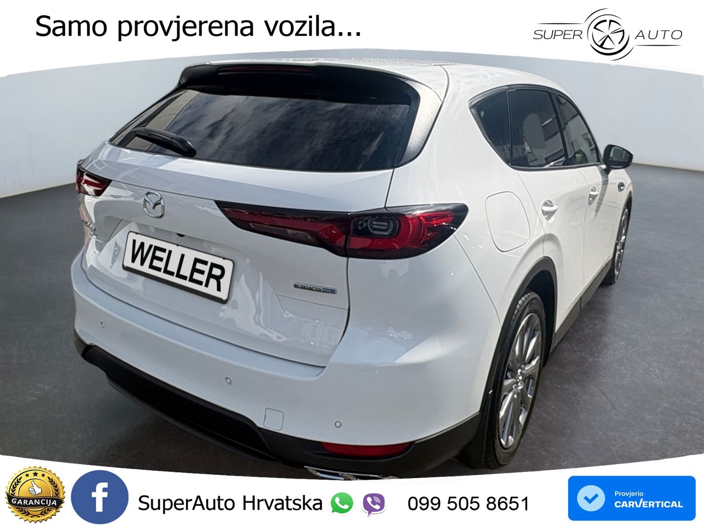 Mazda CX-60 2.5 e-Skyactiv (328 KS) AWD Automatic LED+GR SJED+ACC