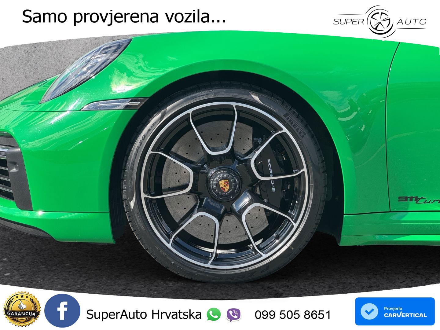 Porsche 911 Turbo S 3.8 (650 KS) PDK LED+GR SJED+ACC