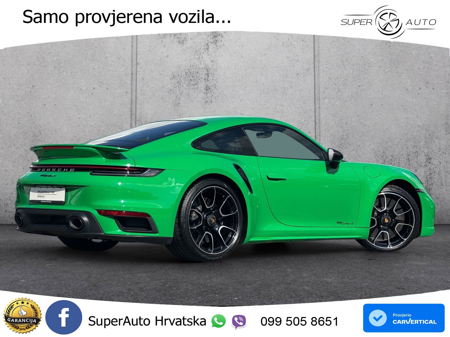 Porsche 911 Turbo S 3.8 (650 KS) PDK LED+GR SJED+ACC