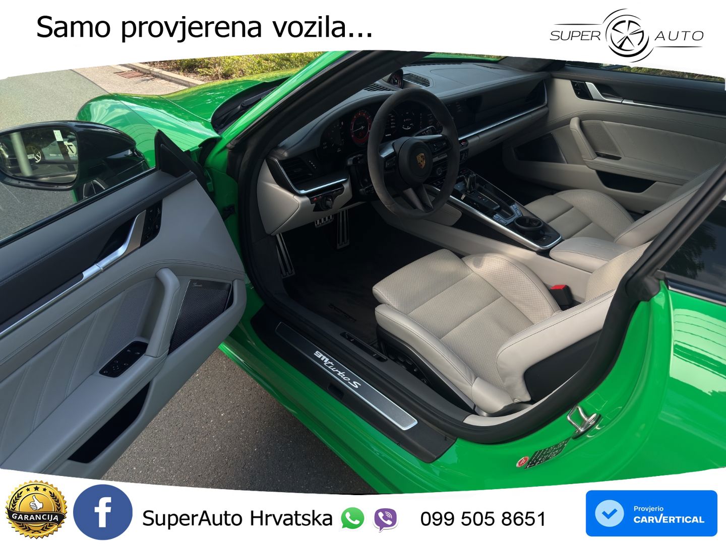 Porsche 911 Turbo S 3.8 (650 KS) PDK LED+GR SJED+ACC