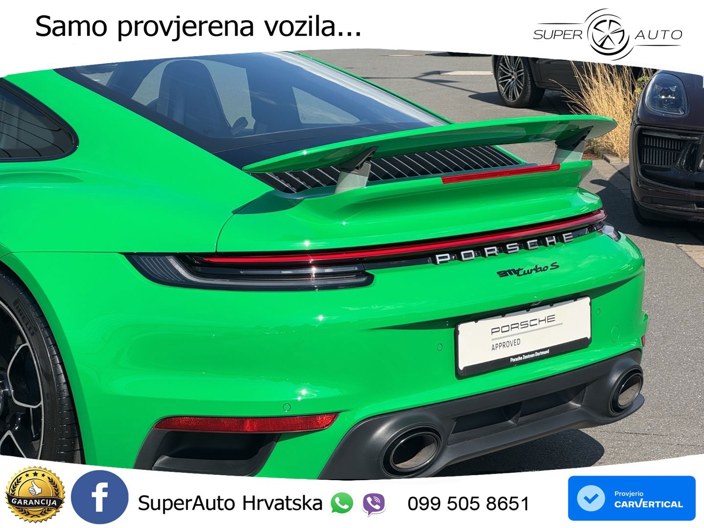 Porsche 911 Turbo S 3.8 (650 KS) PDK LED+GR SJED+ACC
