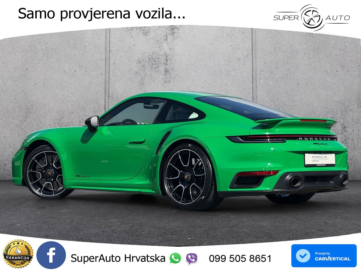 Porsche 911 Turbo S 3.8 (650 KS) PDK LED+GR SJED+ACC