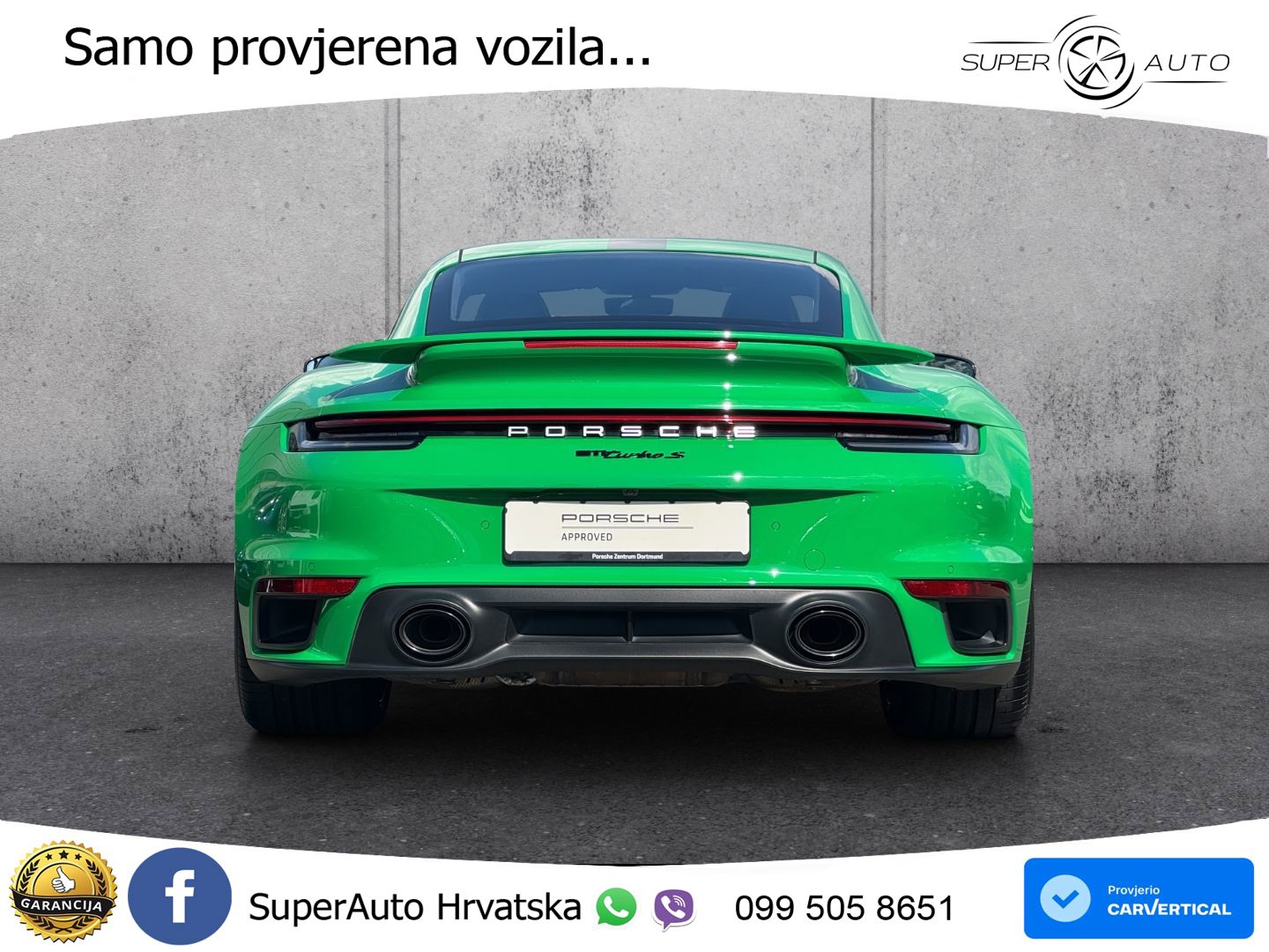 Porsche 911 Turbo S 3.8 (650 KS) PDK LED+GR SJED+ACC
