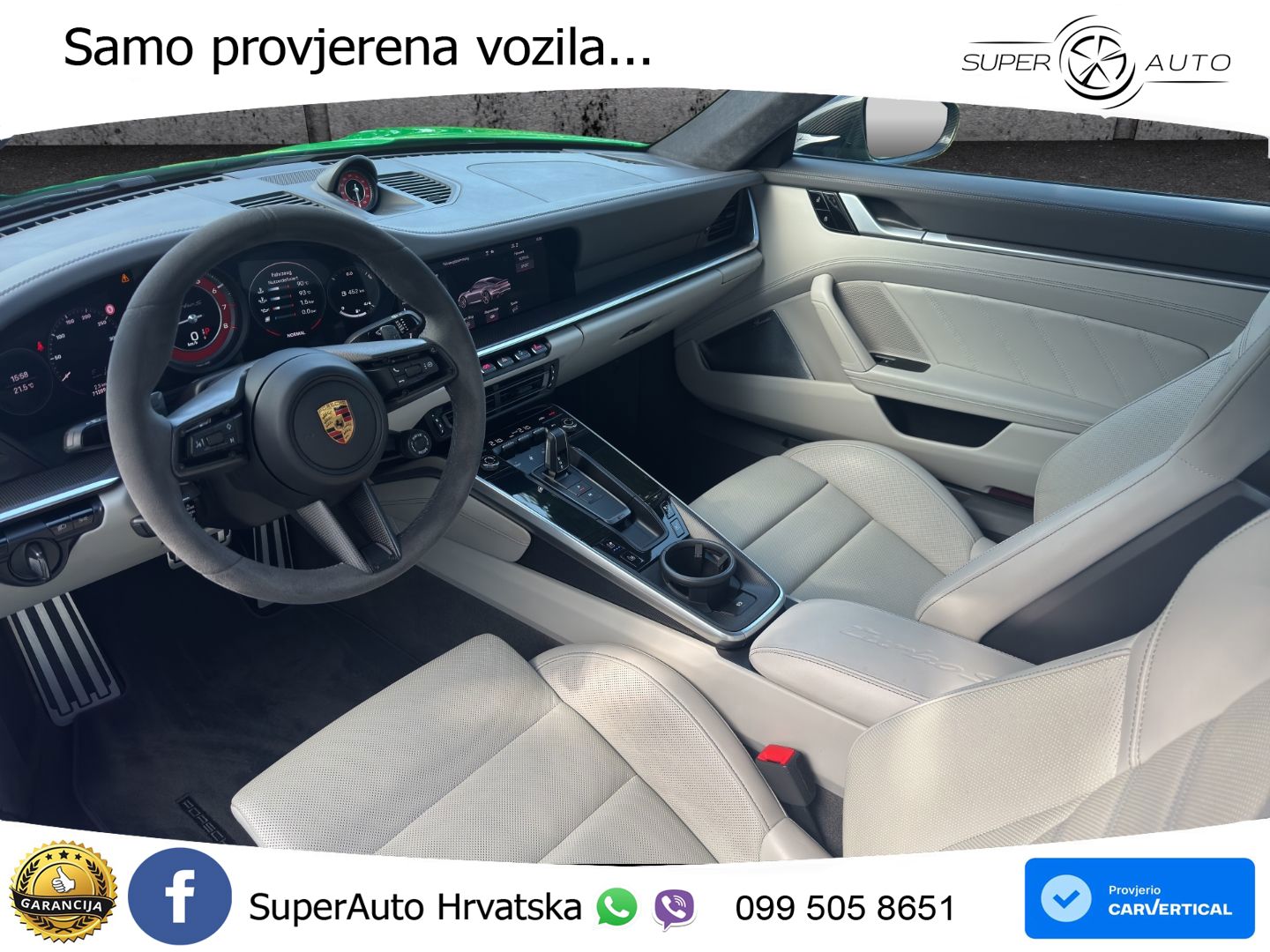Porsche 911 Turbo S 3.8 (650 KS) PDK LED+GR SJED+ACC