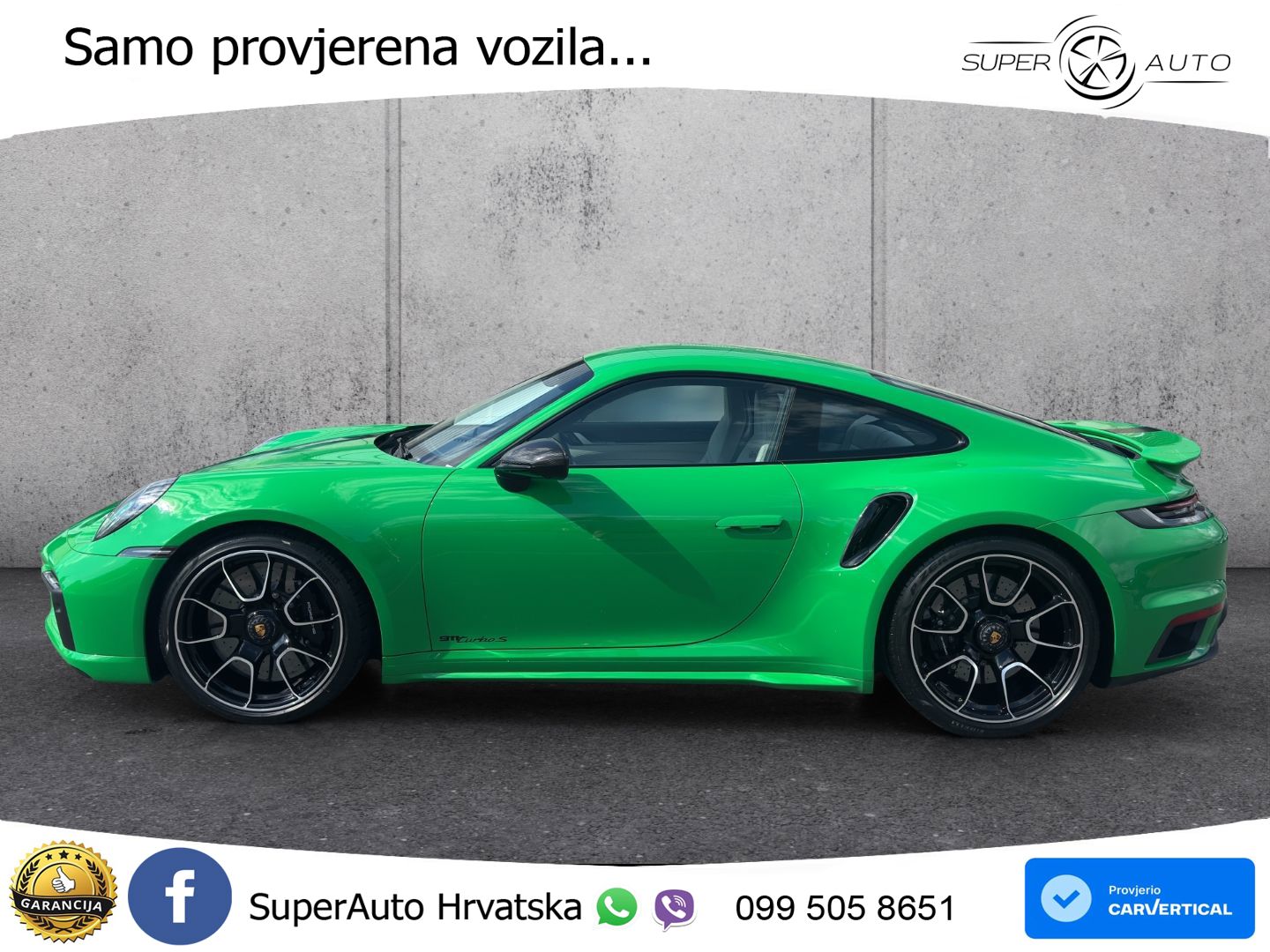 Porsche 911 Turbo S 3.8 (650 KS) PDK LED+GR SJED+ACC