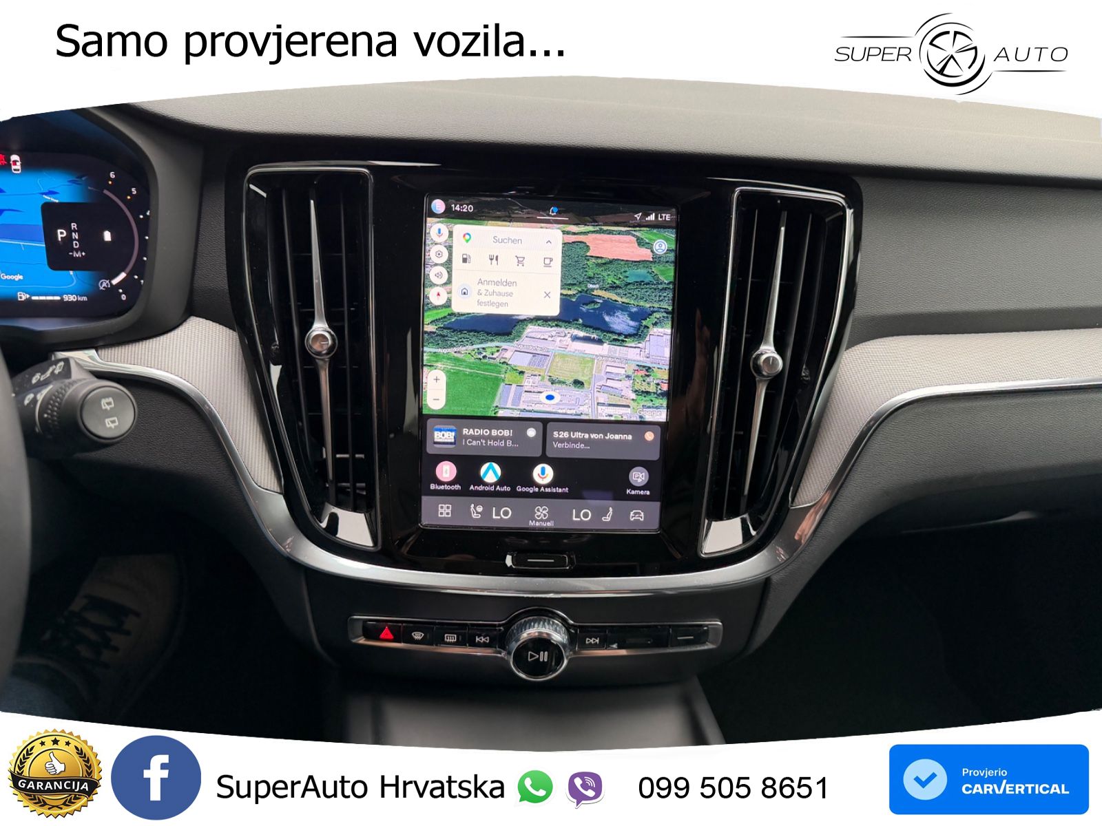 Volvo V60 2.0 B4 Diesel Geartronic LED+GR SJED+ACC