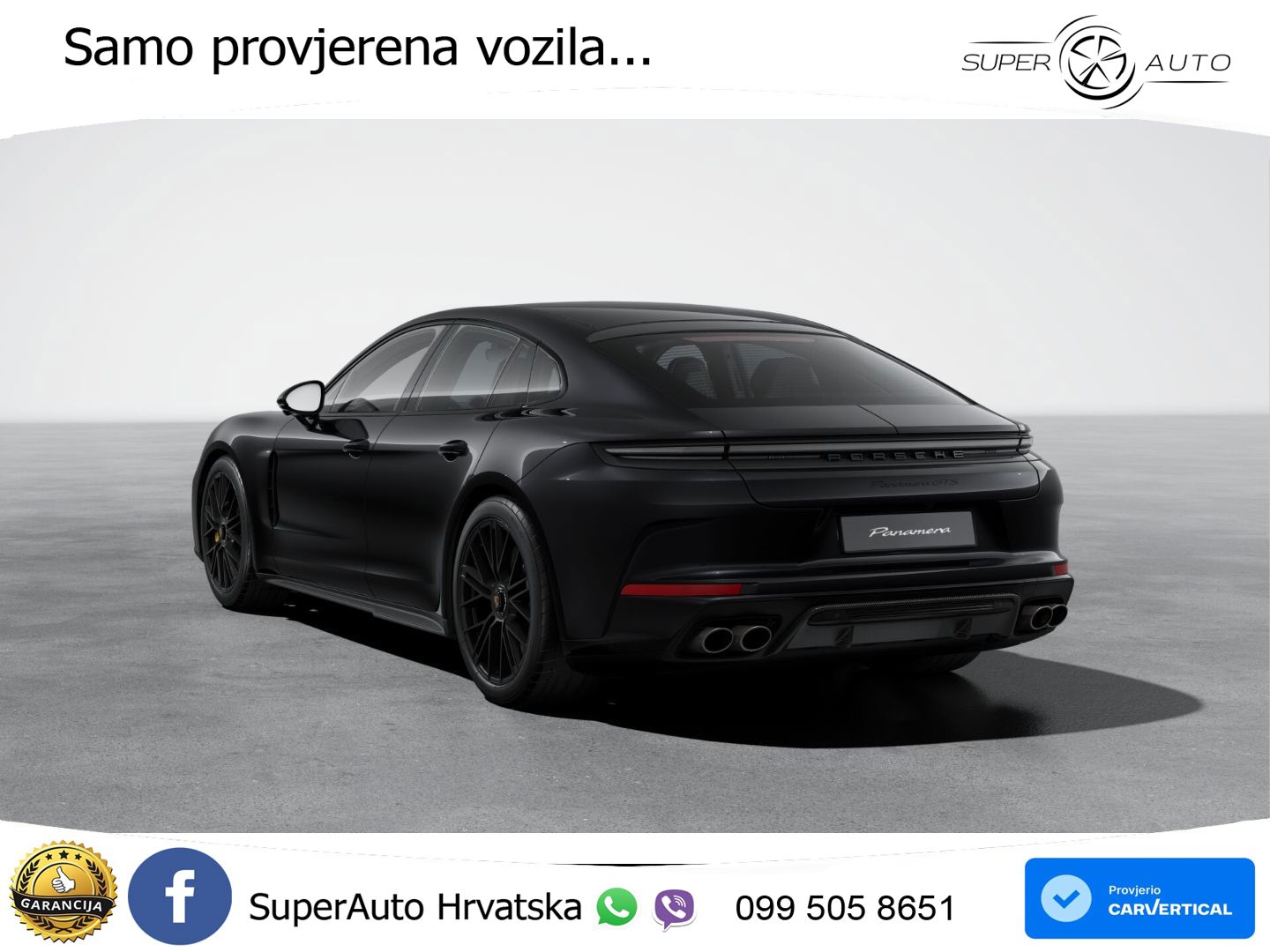 Porsche Panamera GTS 4.0 V8 (500 KS) PDK ZRAČNI+ACC+GR SJED+KAM+PANO