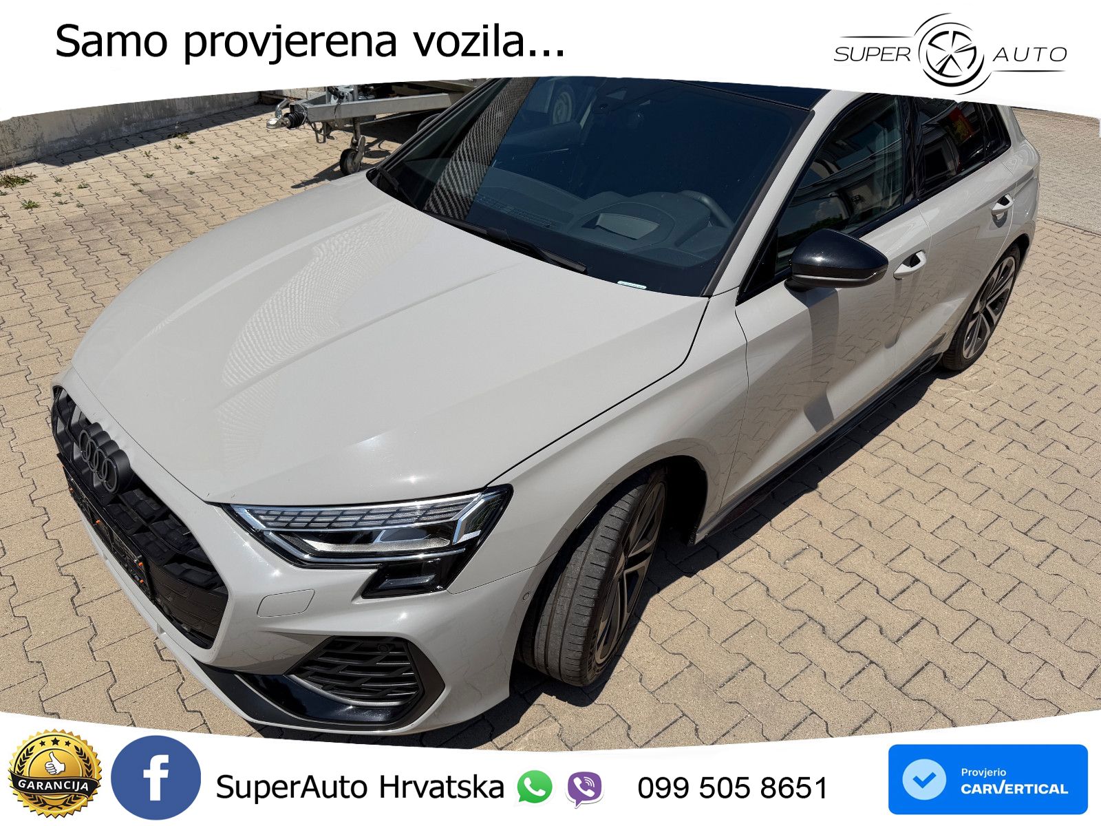 Audi S3 2.0 TFSI (333 KS) quattro S tronic MATRIX+GR SJED+KAM