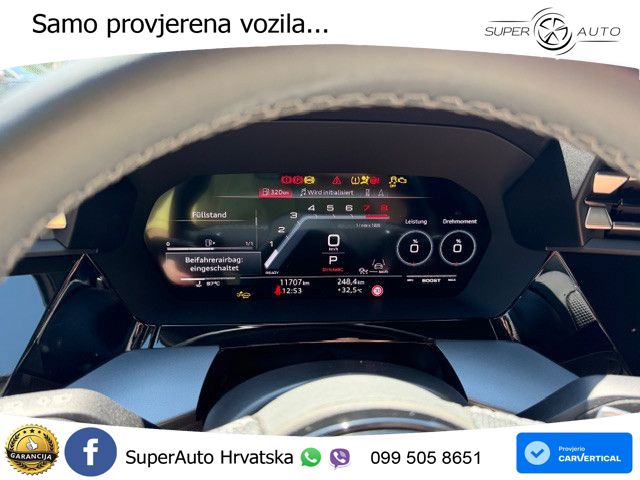 Audi S3 2.0 TFSI (333 KS) quattro S tronic MATRIX+GR SJED+KAM