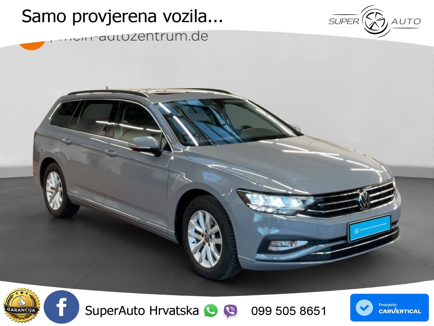 Volkswagen Passat Variant 1.5 TSI (150 KS) DSG ACT Business LED+GR SJED+ACC