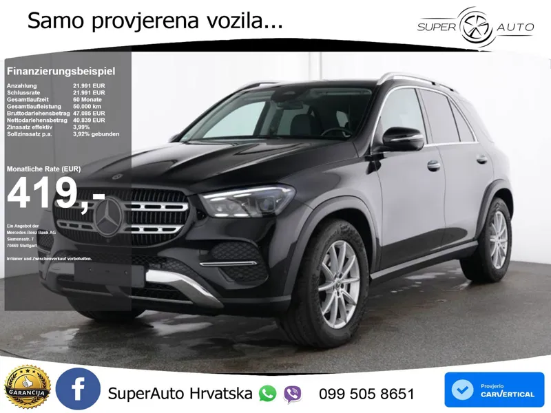 Mercedes GLE 300d (269 KS) EQ Boost 4MATIC 9G-TRONIC