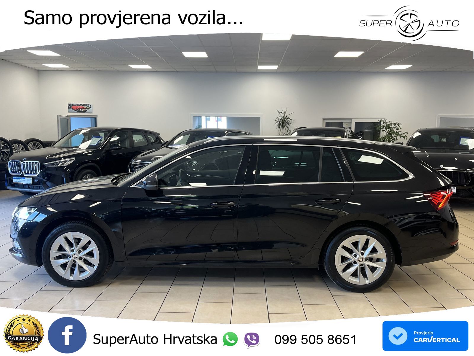 Škoda Octavia Combi 2.0 TDI (150 KS) DSG LED+GR SJED+ACC
