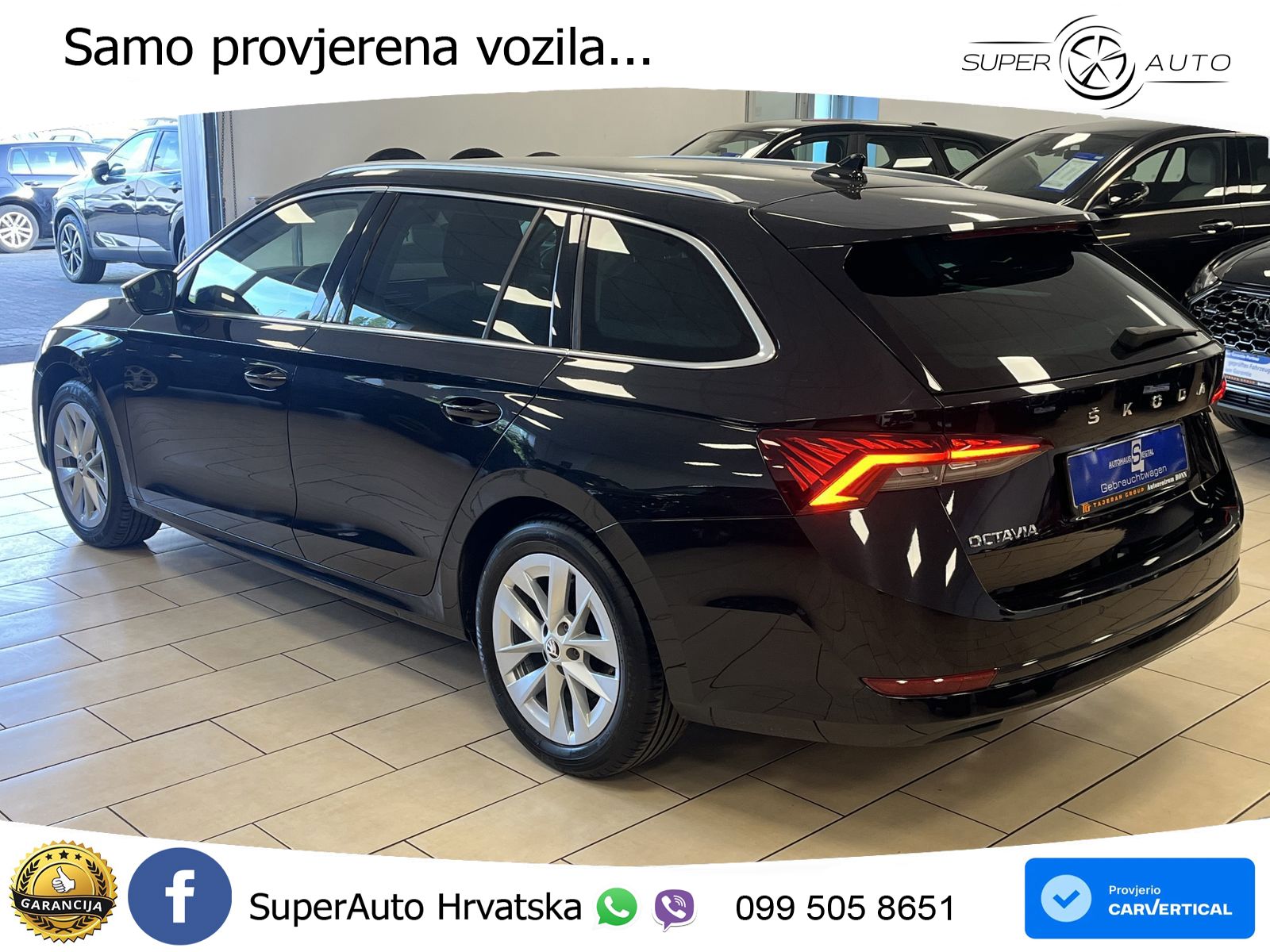 Škoda Octavia Combi 2.0 TDI (150 KS) DSG LED+GR SJED+ACC