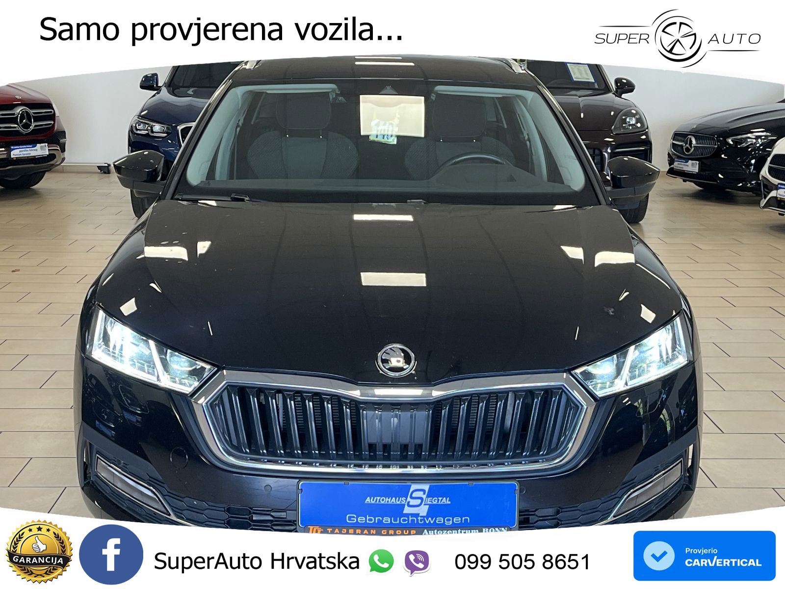 Škoda Octavia Combi 2.0 TDI (150 KS) DSG LED+GR SJED+ACC