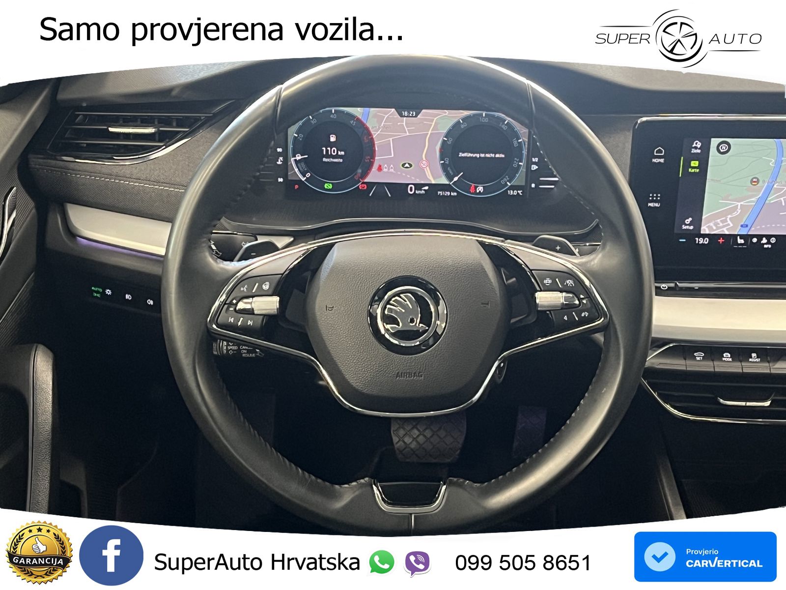 Škoda Octavia Combi 2.0 TDI (150 KS) DSG LED+GR SJED+ACC