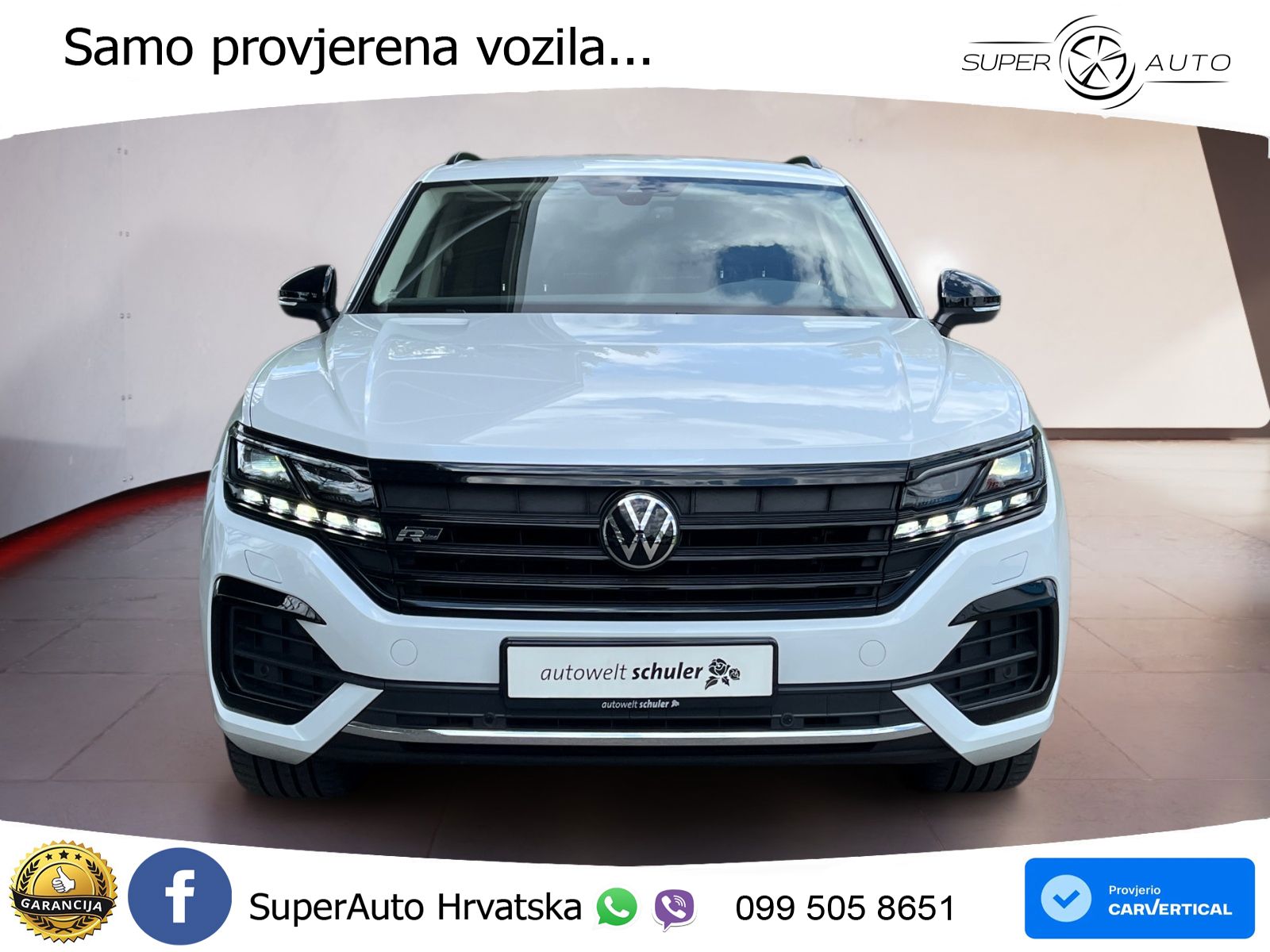 Volkswagen Touareg 3.0 V6 TDI (286 KS) 4MOTION Tiptronic R-Line ZRAČNI+ACC+4xGR SJED+KAM