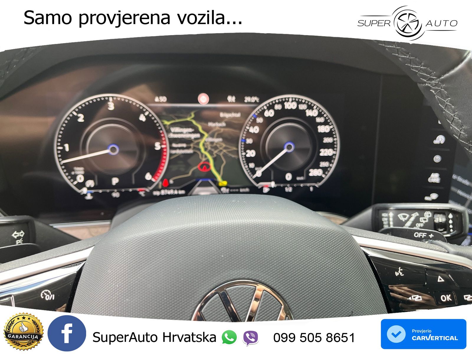 Volkswagen Touareg 3.0 V6 TDI (286 KS) 4MOTION Tiptronic R-Line ZRAČNI+ACC+4xGR SJED+KAM