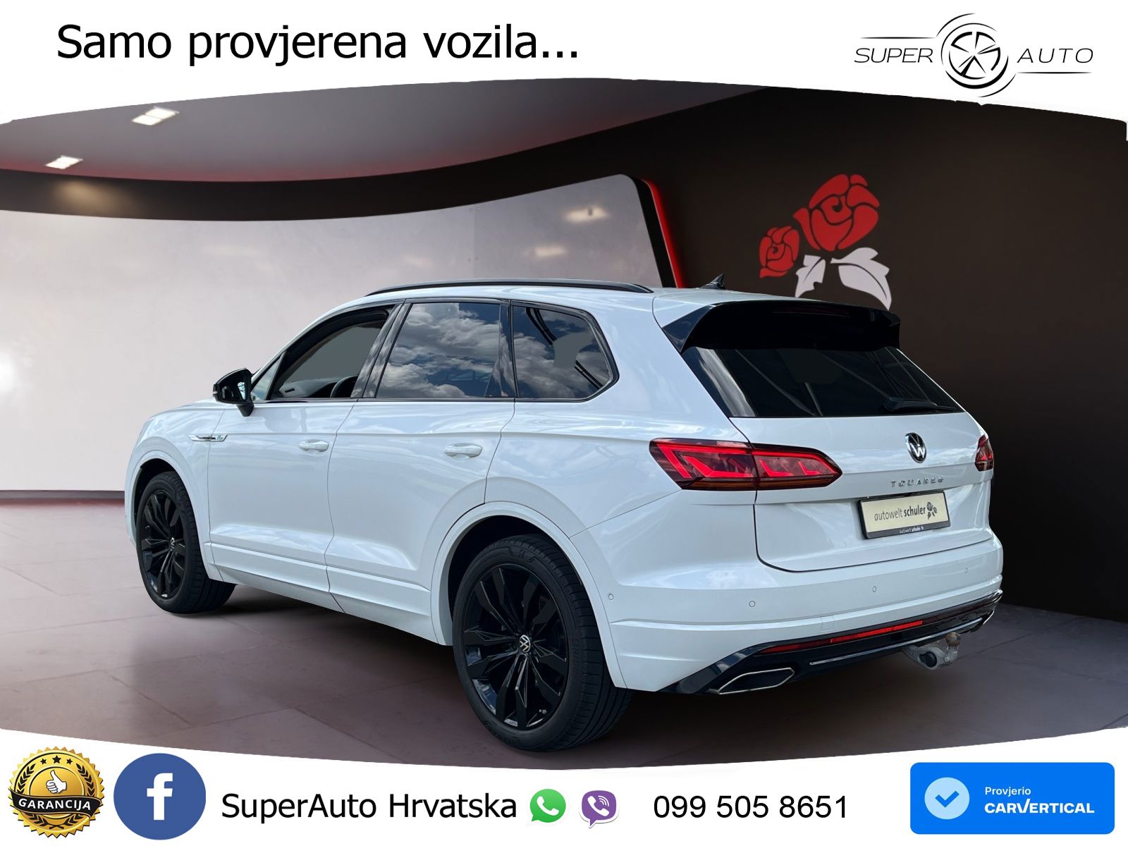 Volkswagen Touareg 3.0 V6 TDI (286 KS) 4MOTION Tiptronic R-Line ZRAČNI+ACC+4xGR SJED+KAM