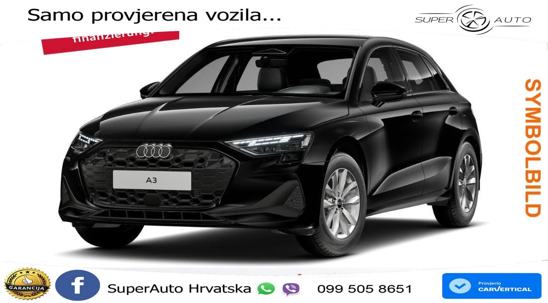 Audi A3 Sportback 30 TFSI (116 KS) LED+GR SJED+ACC