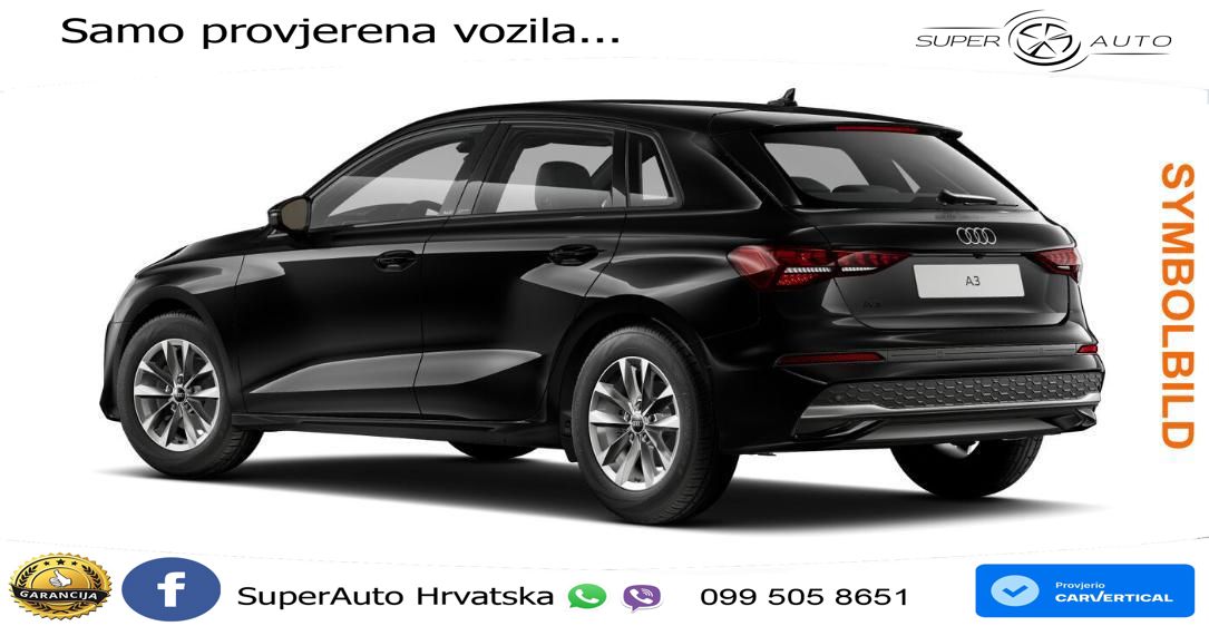 Audi A3 Sportback 30 TFSI (116 KS) LED+GR SJED+ACC