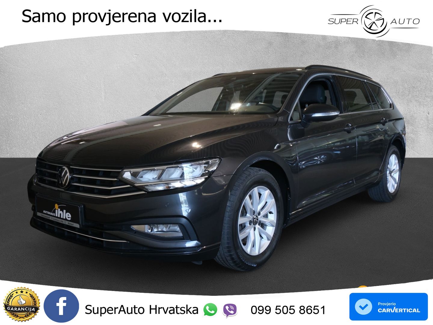 Volkswagen Passat Variant 2.0 TDI (150 KS) DSG Business LED+GR SJED+ACC