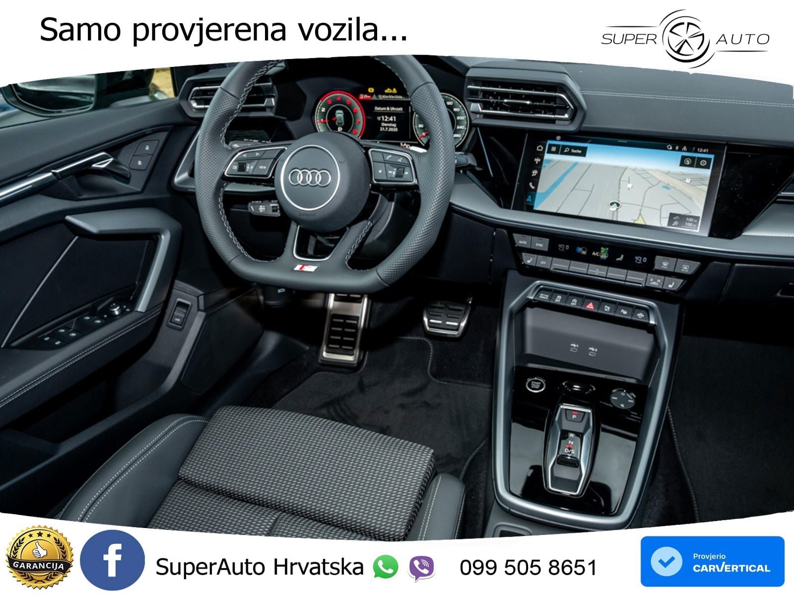 Audi A3 35 TFSI (150 KS) S tronic 2x S line LED+GR SJED+ACC