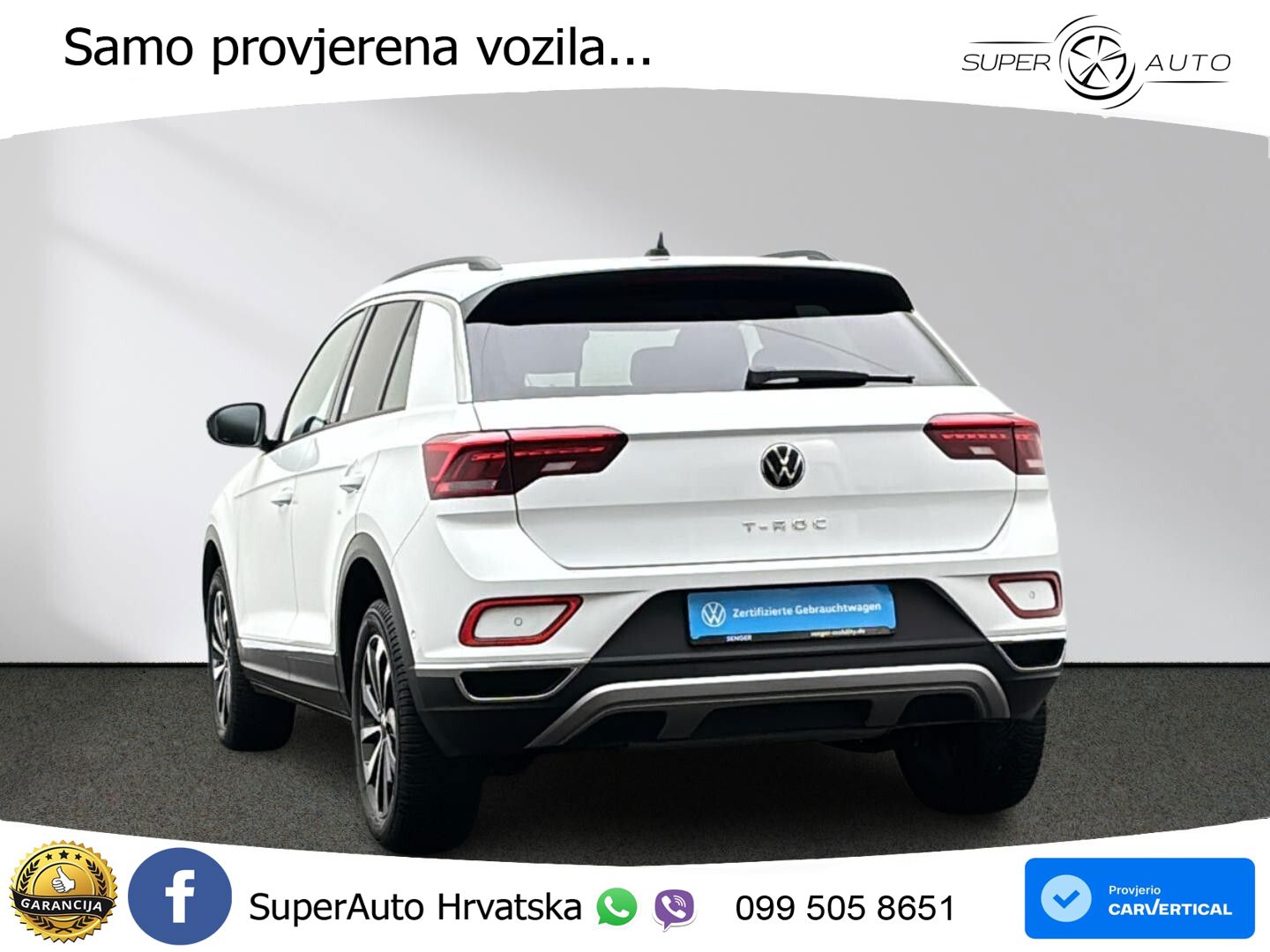 Volkswagen T-Roc 1.5 TSI (150 KS) DSG LED+GR SJED+ACC