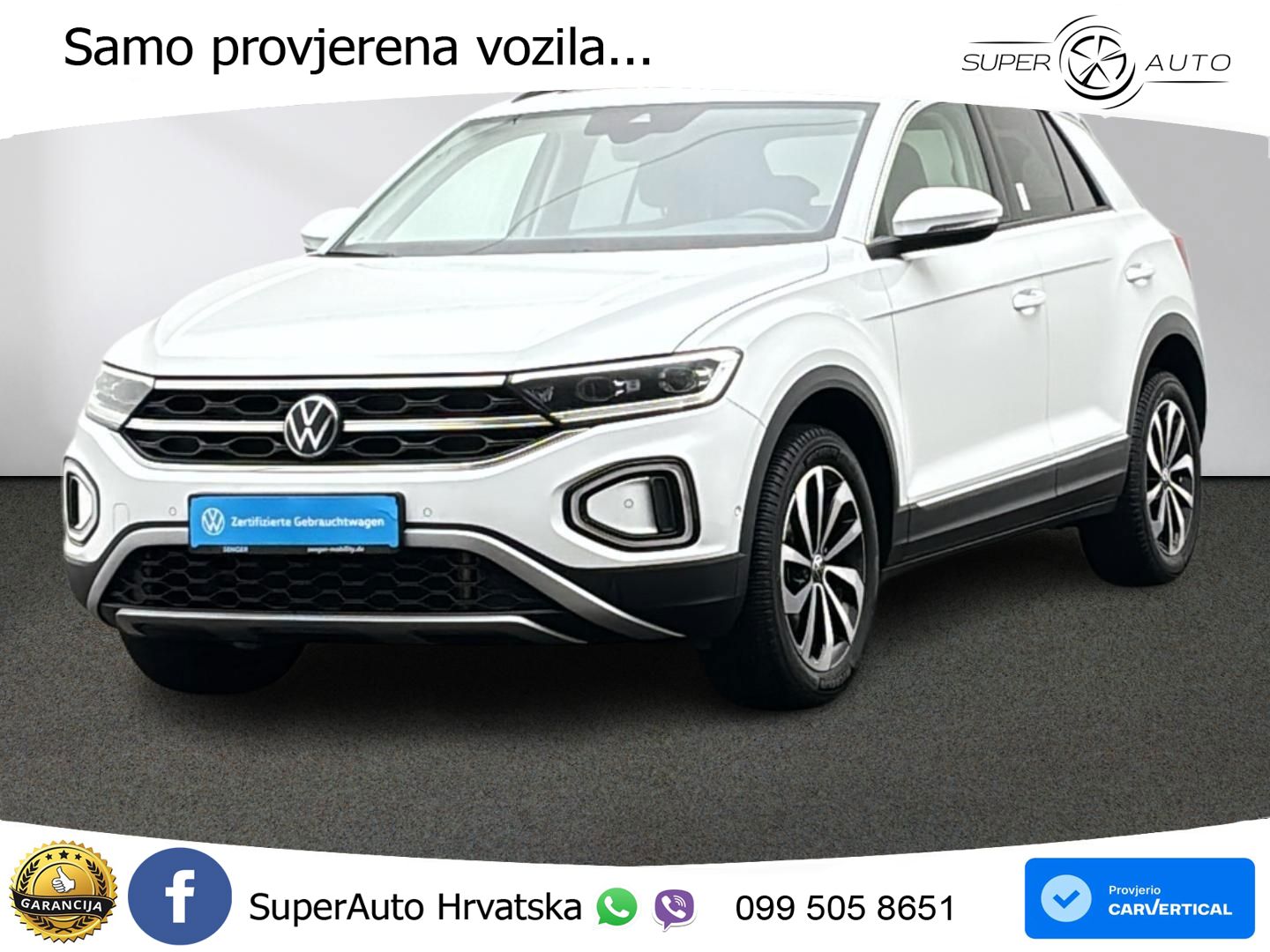 Volkswagen T-Roc 1.5 TSI (150 KS) DSG LED+GR SJED+ACC
