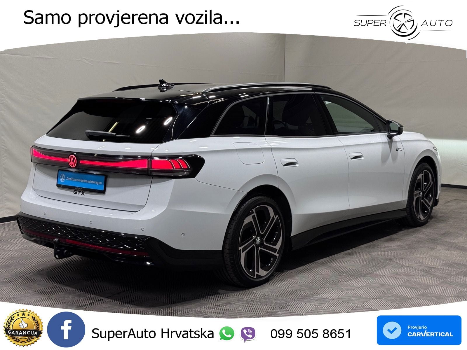 Volkswagen ID.7 GTX 91 kWh (340 KS) 4MOTION