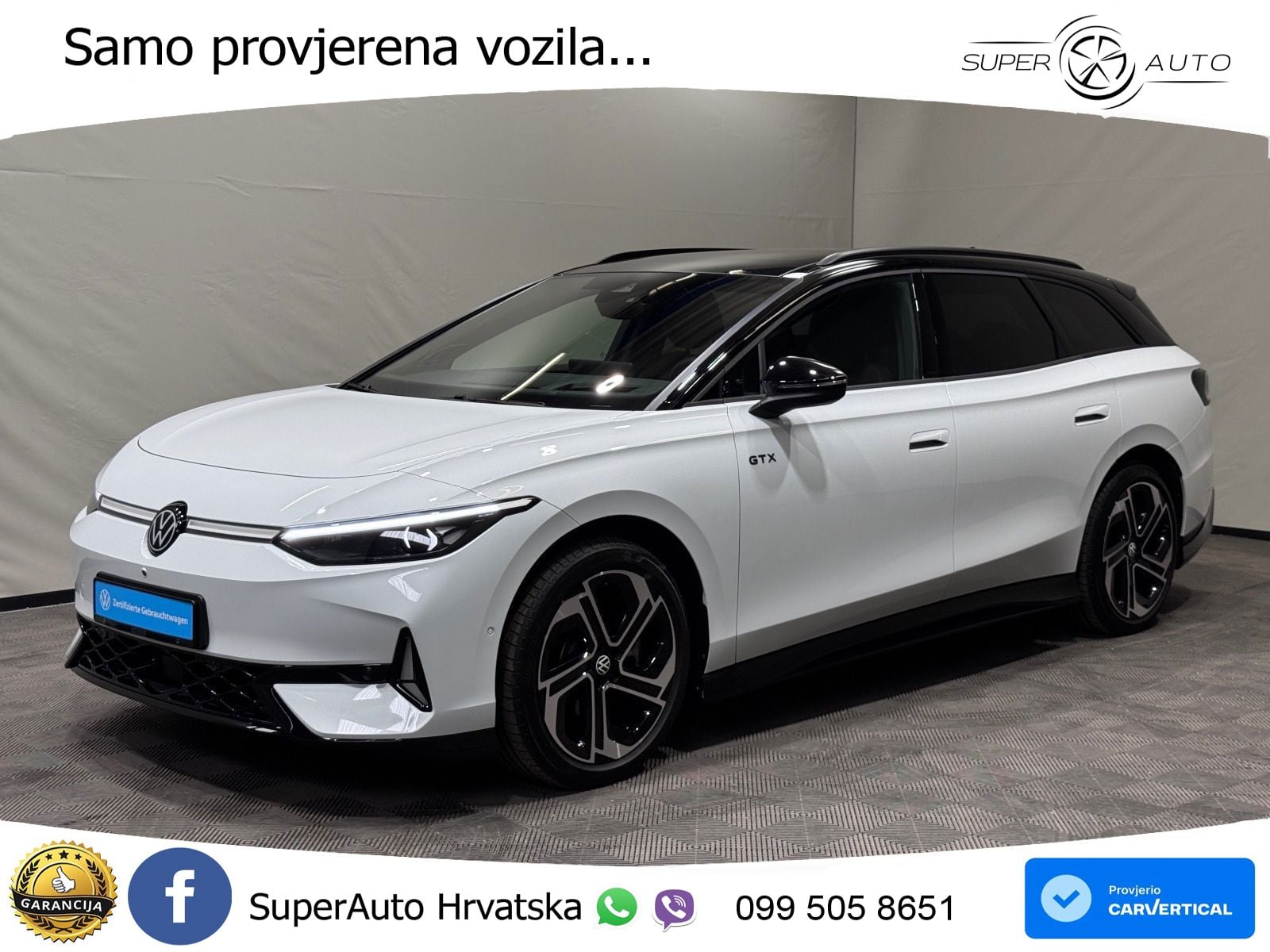 Volkswagen ID.7 GTX 91 kWh (340 KS) 4MOTION