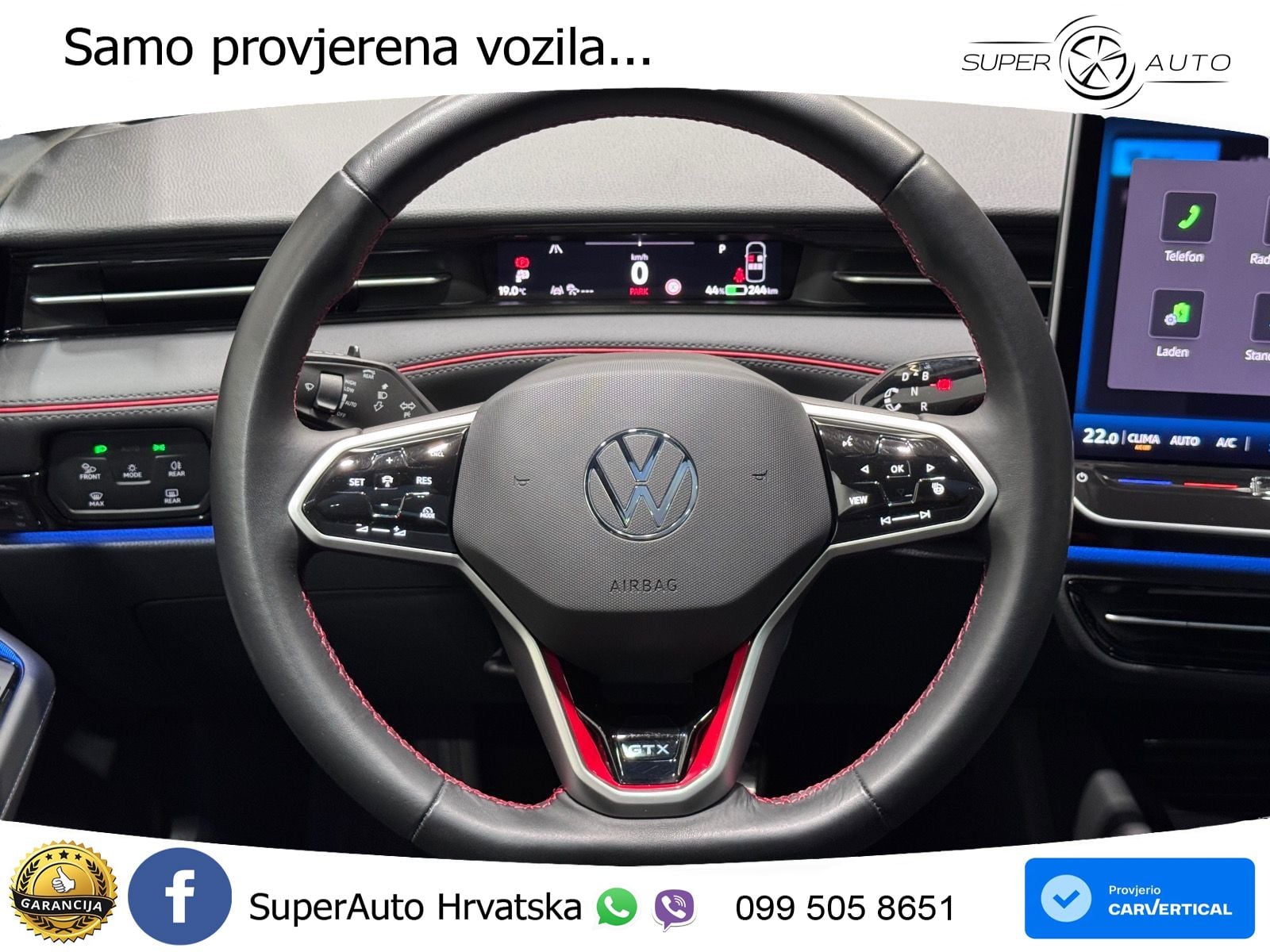 Volkswagen ID.7 GTX 91 kWh (340 KS) 4MOTION