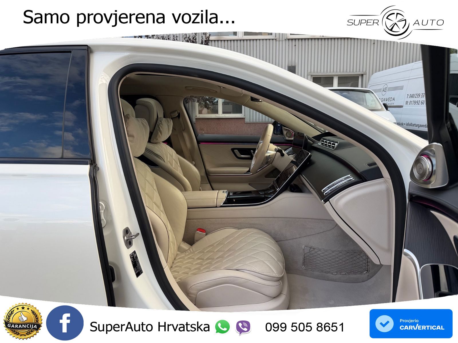 Mercedes S 580e (510 KS) 4MATIC 9G-TRONIC AMG ACC+HEAD+4xGR SJED+360+PANO