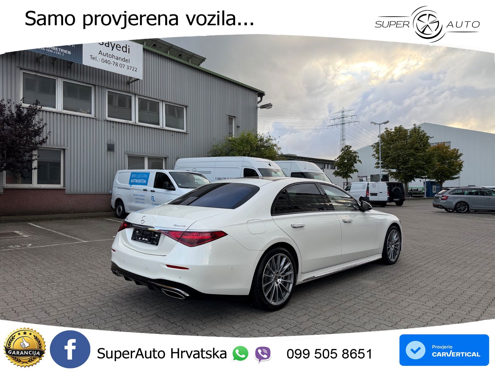 Mercedes S 580e (510 KS) 4MATIC 9G-TRONIC AMG ACC+HEAD+4xGR SJED+360+PANO